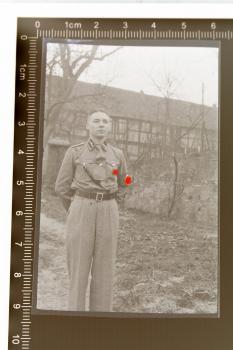 Preview: altes Negativ - NSKK Rottenführer mit Parteiabzeichen und SA Sportabzeichen  16/M40