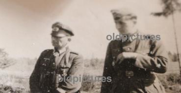 Preview: 18 tolle alte Foto einer Einheit  -  eins mit RKTräger und DKiG Träger