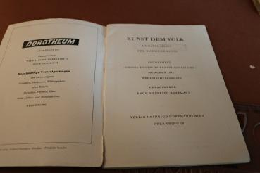 Preview: Heft - Kunst dem Volk Wehrmachtsausgabe München 1943
