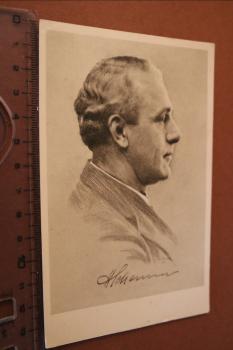 Postkarte - Portrait Hans Schemm NSLB