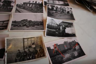 Preview: Estate of locomotive drivers of the Wehrmacht field railway - Ortden, certificates, photos, etc