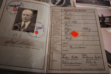 Estate of locomotive drivers of the Wehrmacht field railway - Ortden, certificates, photos, etc