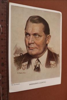 Postkarte - Portrait Hermann Göring