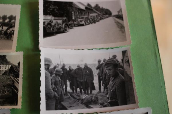 35 alte Fotos - General der Inf. Kurt von Briesen - Vormarsch Belgien