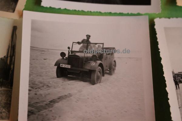 35 alte Fotos - General der Inf. Kurt von Briesen - Vormarsch Belgien