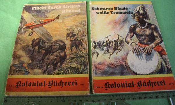 zwei Hefte - Kolonial-Bücherei - Heft 10 und 16