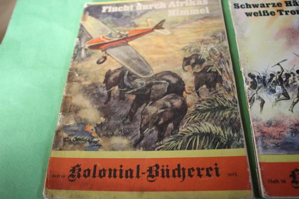 zwei Hefte - Kolonial-Bücherei - Heft 10 und 16
