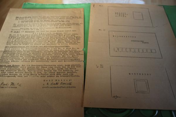 altes Rundschreiben Nr. 17 /43 der NS-Frauenschaft