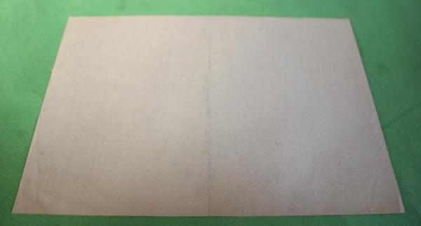 alter Brief - Briefkopf der D.A.F. Annaberg / Erzgebirge