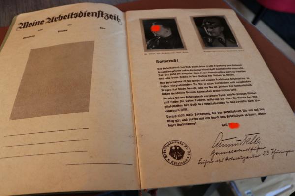 Fotoalbum Arbeitsgau XXII Thüringen 22 Fotos + Mützenabzeichen