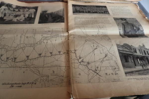 old magazine about Hitler - front and back missing - from 1939