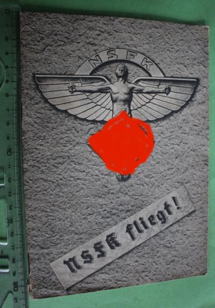 BROSCHÜRE NSFK FLIEGT , 1937, 16 S., 13 Abb