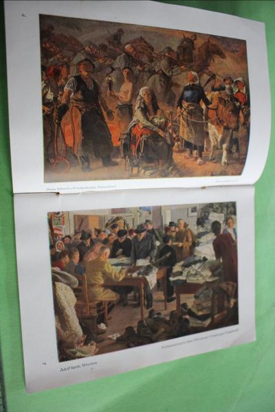 Kunst dem Volk - Wehrmachtsausgabe - Deutsche Kunstausstellung München 1942 - Broschüre