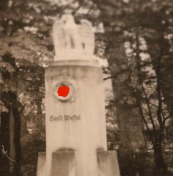 Grab von Horst Wessels Grabstein