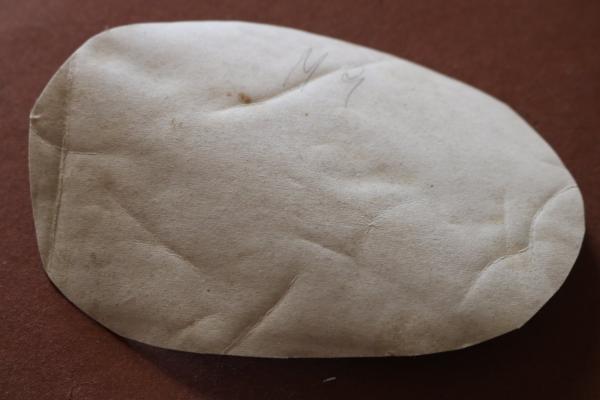 altes Foto - Marsch der Betriebsgemeinschaft  der Firma E- gross - DAF Fahnen - Ort ?