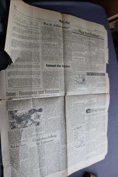 Frontseite  Soldatenblatt  Wacht im Norden  Ausgabe 30 - 1941