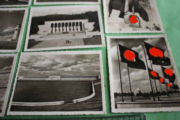 Kleinbildserie - Stadt der Reichsparteitage Nürnberg - Stoja-Verlag  12 Stück + Haus Wachenfels