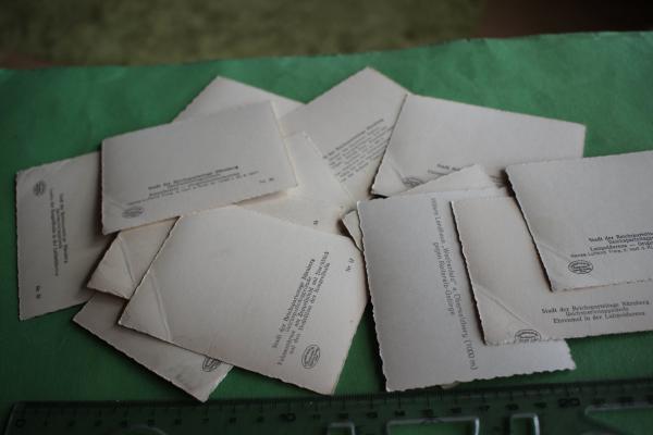 Kleinbildserie - Stadt der Reichsparteitage Nürnberg - Stoja-Verlag  12 Stück + Haus Wachenfels