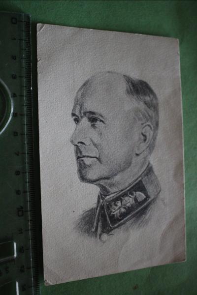 Postcard - Portrait Colonel General v. Brauchitsch
