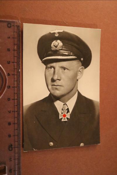 Postkarte Kapitänleutnant Heinrich Lehmann Willenbrock