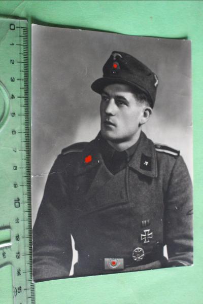 Portrait Panzerjäger der SS - Nachkriegsabzug
