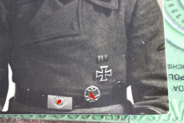 Portrait Panzerjäger der SS - Nachkriegsabzug