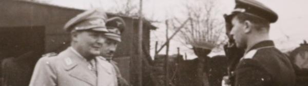Foto Hermann Göring und Galland besuchen Fliegerhorst