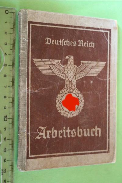 Arbeitsbuch Deutsches Reich Trautenau  Trutnow