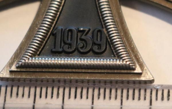 great old copy of a knight's cross with ribbon - collector's production?