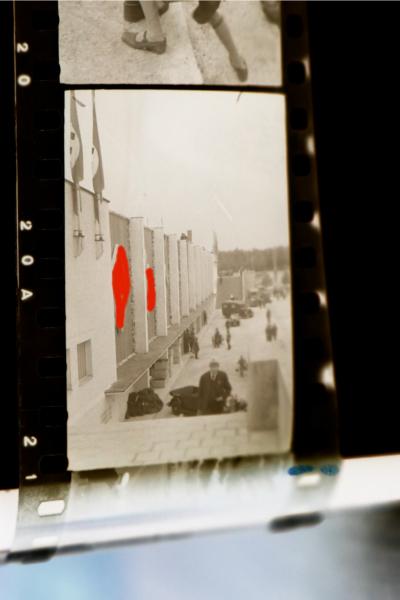 Negativrolle mit 35 Bilder - Zeppelinfeld - Ausstellung - Holzhäuser, Dampferfahrt