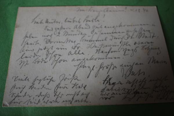 2. Kriegs WHW Postkarte - Kämpfen  Arbeiten  Opfern