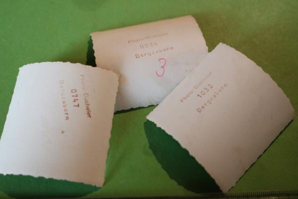 drei tolle alte Fotos - Musikkorps einer R.A.D. Abteilung Raum Bergzabern