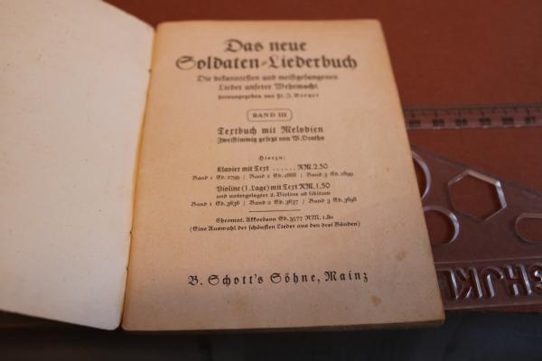 Das neue Soldaten Liederbuch Heft 3