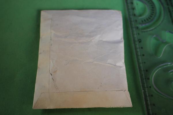 Tüte mit Inhalt - Lebensborn Rot Kreuz mit SS-Runen