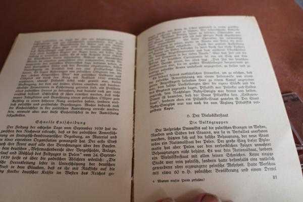 altes Buch - Der Osten Europas Band 1 - Warum mußte Polen zerfallen ? Rudolf Haider - 1940