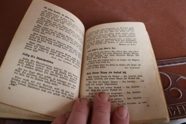 altes Liederbuch - Die Fahne hoch - Lieder der Jungen  163 Liedtexte