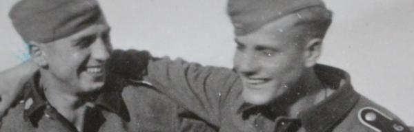zwei Fotos von SS Soldaten - SS-Rottenführer