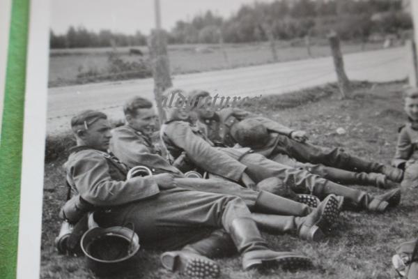 zwei Fotos von SS Soldaten - SS-Rottenführer