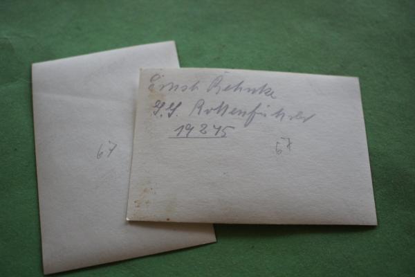 zwei Fotos von SS Soldaten - SS-Rottenführer