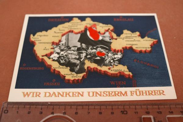 Postkarte - Wir danken unserem Führer