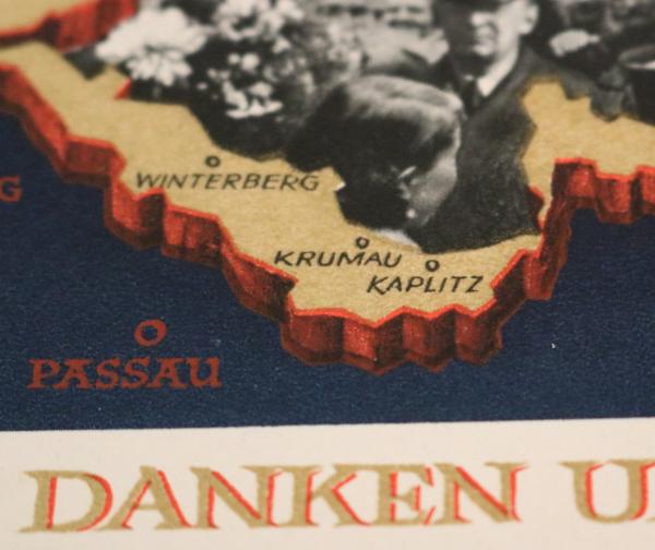 Postkarte - Wir danken unserem Führer