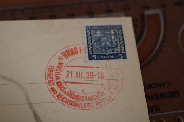 Postcard - portrait of Adolf Hitler