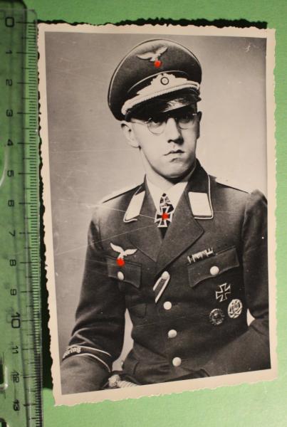 Portrait  Major Dr. Karl Roßmann - Nachkriegsabzug