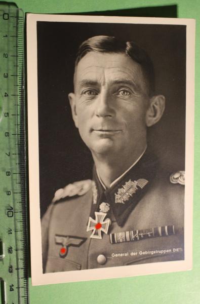 Portrait AK - General of the Mountain Troops Eduard Dietl