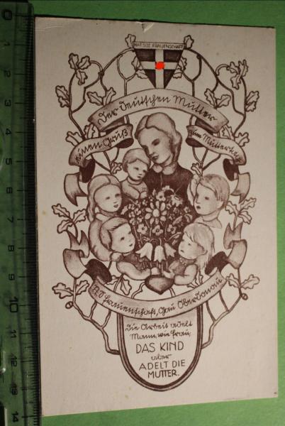 Muttertagsgruß - Druck der NS Frauenschaft