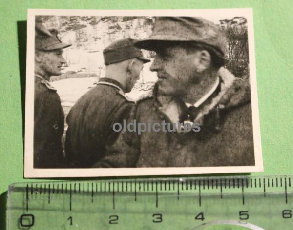 tolles altes Foto - mir unbekannter RK-Träger der Gebirgsjäger