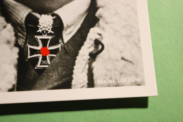 Portrait Major Lützow AK - Photo Hoffmann