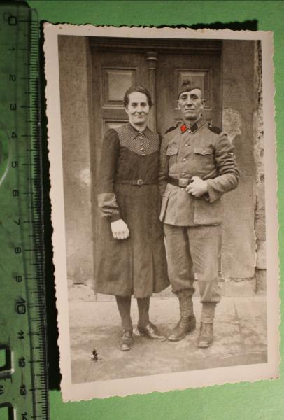 Portrait SS-Mann mit seiner Frau