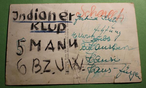 Liedkarte - Vorwärts nach Osten !