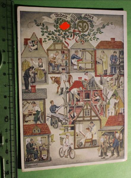 alte AK - Reichshandwerkertag 1936 - Arbeit und Ehre